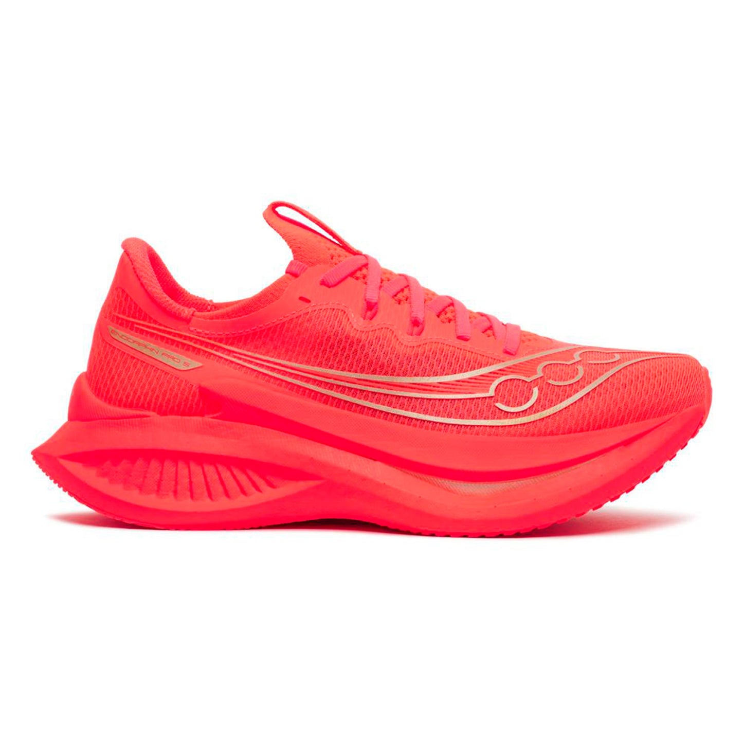 Saucony Endorphin Pro 5 Wedstrijdschoen Dames - rood, goud