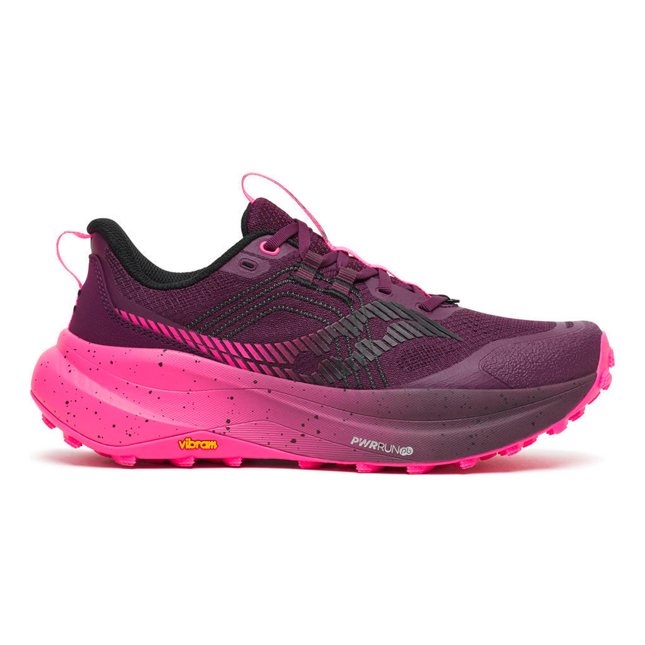 Saucony Xodus Ultra 4 Trailschoen Dames - wijnrood, roze