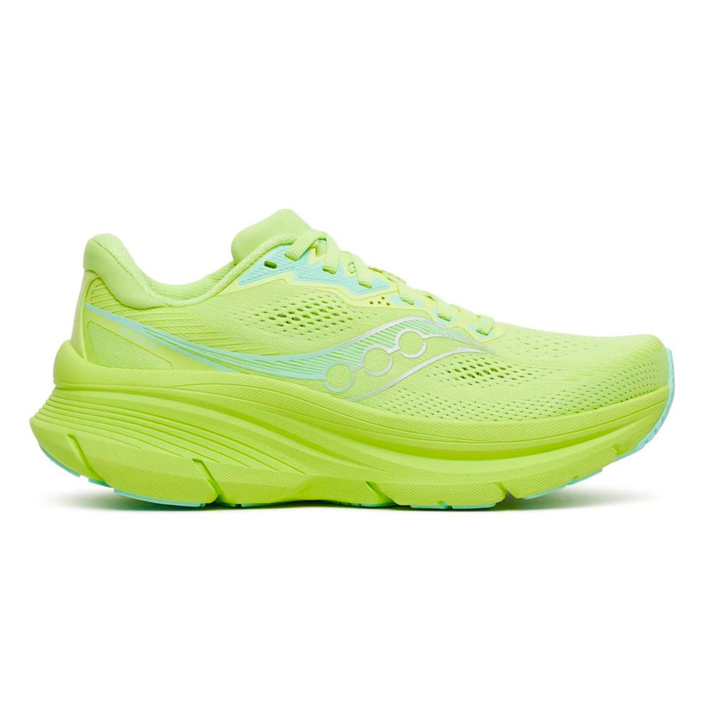 Saucony Guide 19 Stabiliteitsschoen Dames - neongeel, mint