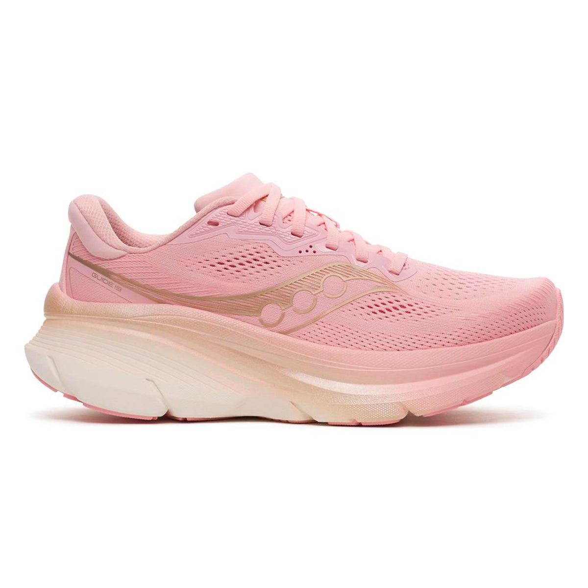 Saucony Guide 19 Stabiliteitsschoen Dames - roze, goud