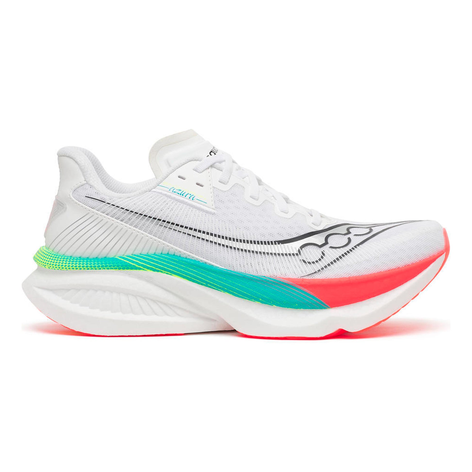 Saucony Endorphin Azura Neutrale schoen Heren - wit, veelkleurig