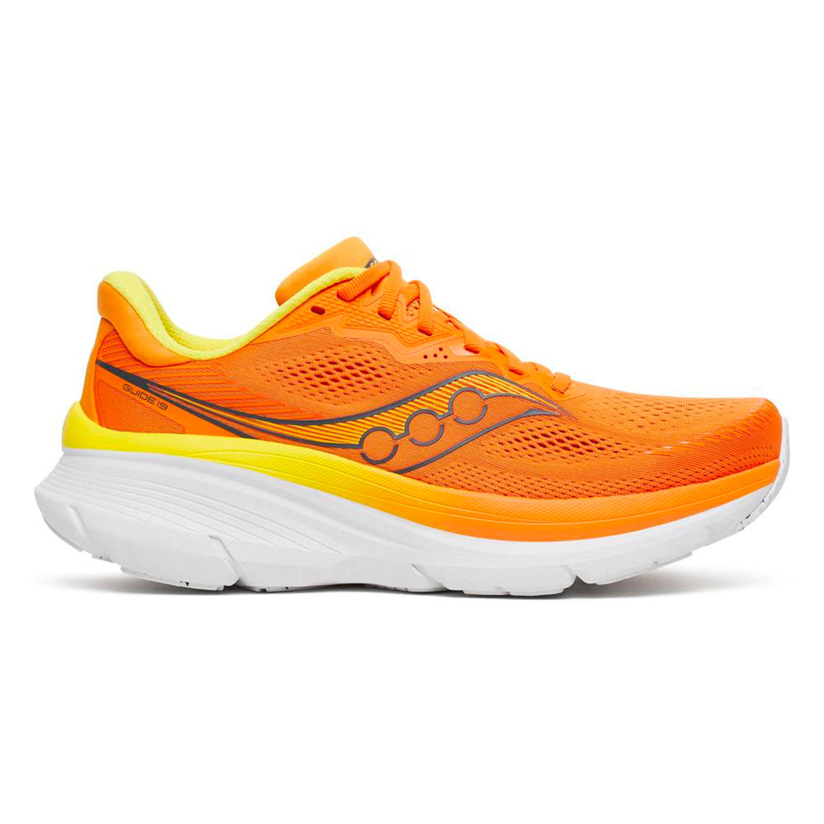 Saucony Guide 19 Stabiliteitsschoen Heren - oranje, geel