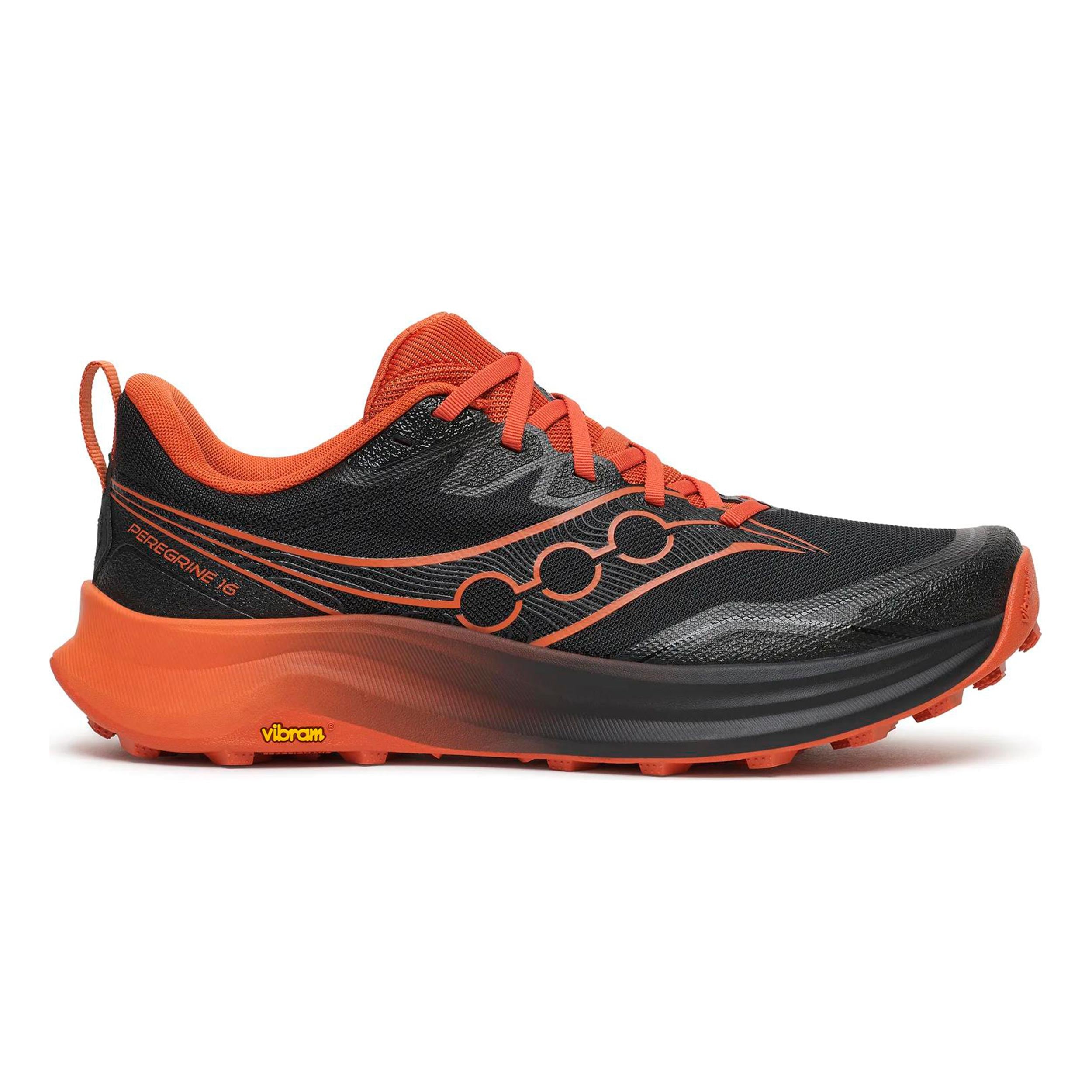 Saucony Peregrine 16 Trailschoen Heren - zwart, roest