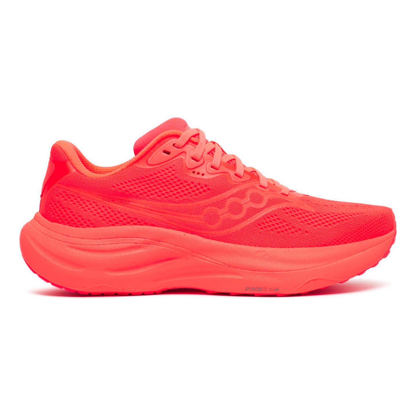 Saucony Ride 19 Neutrale schoen Dames - rood, rood