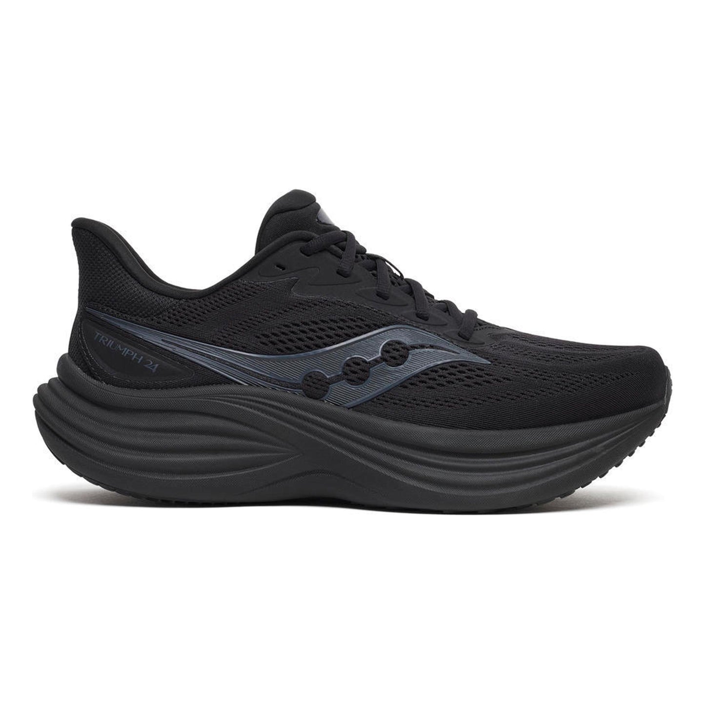 Saucony Triumph 24 Neutrale schoen Heren - zwart, zwart