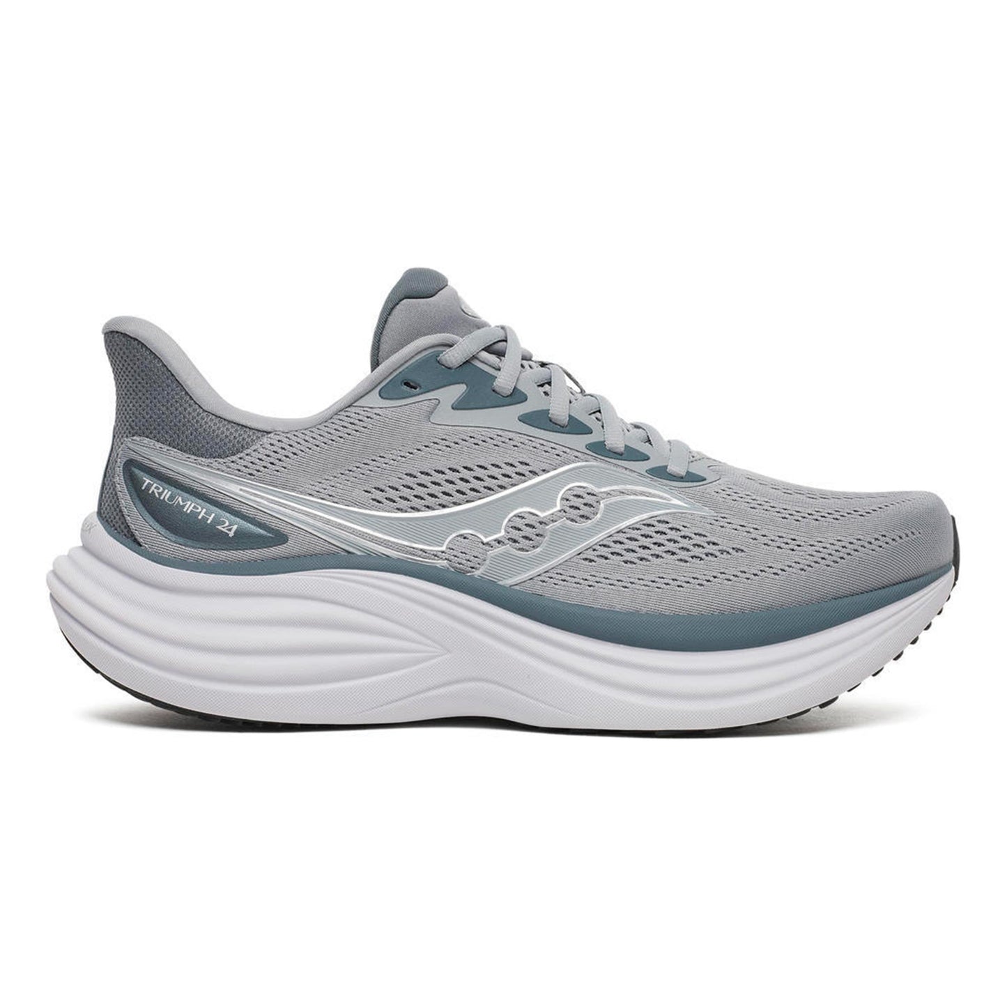 Saucony Triumph 24 Neutrale schoen Heren - grijs, grijs