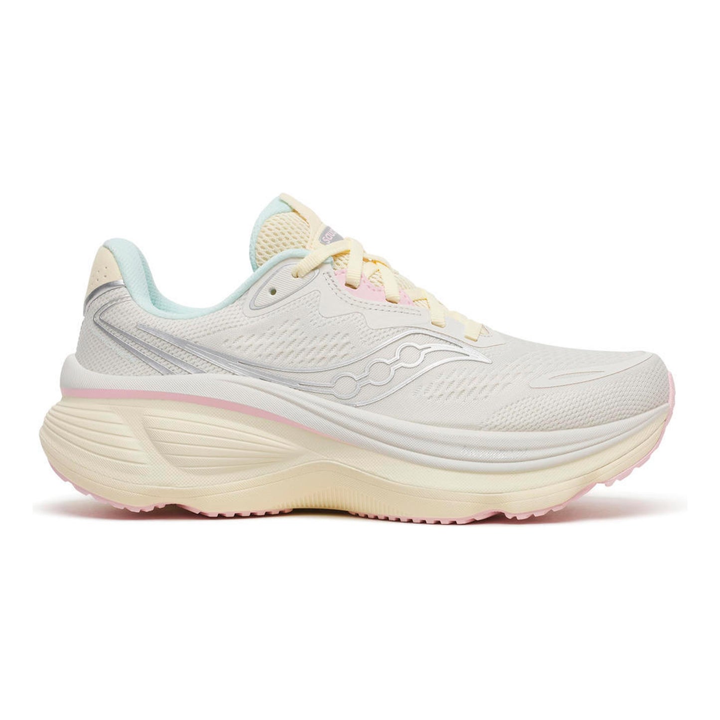 Saucony Hurricane 26 Stabiliteitsschoen Dames - crème, geel