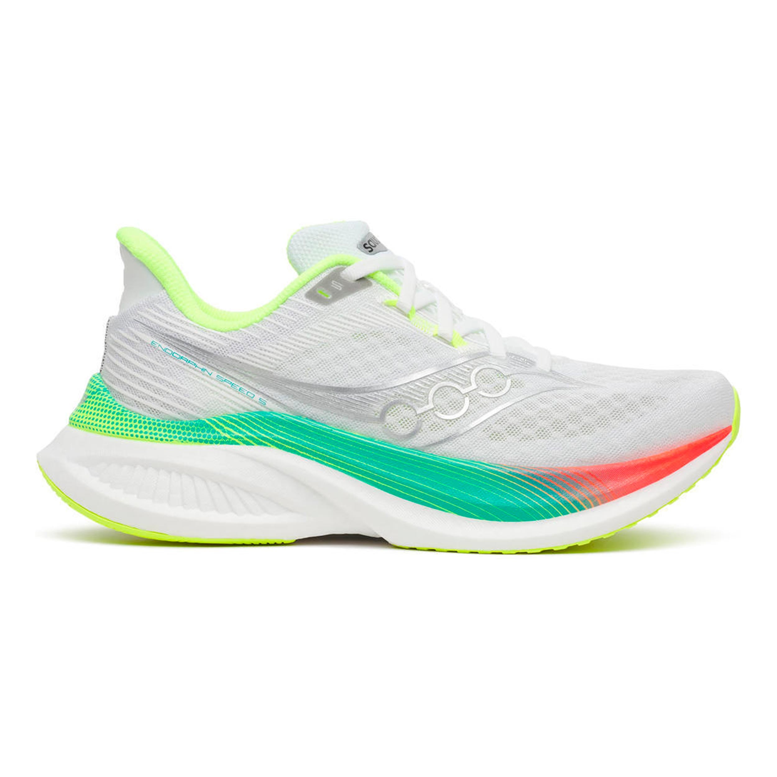 Saucony Endorphin Speed 5 Wedstrijdschoen Dames - wit, veelkleurig