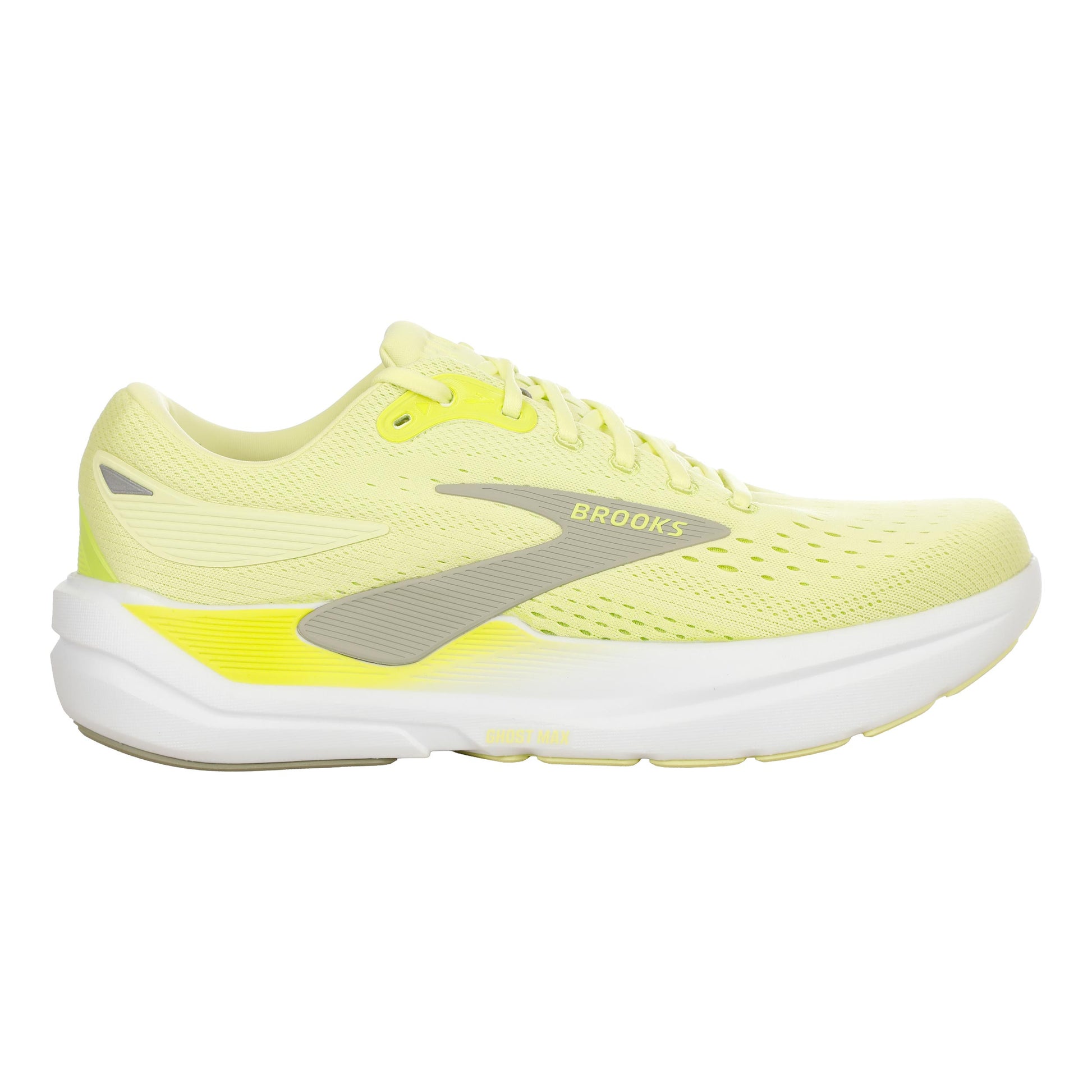 Brooks Ghost Max 3 Neutrale schoen Heren - geel, limoen