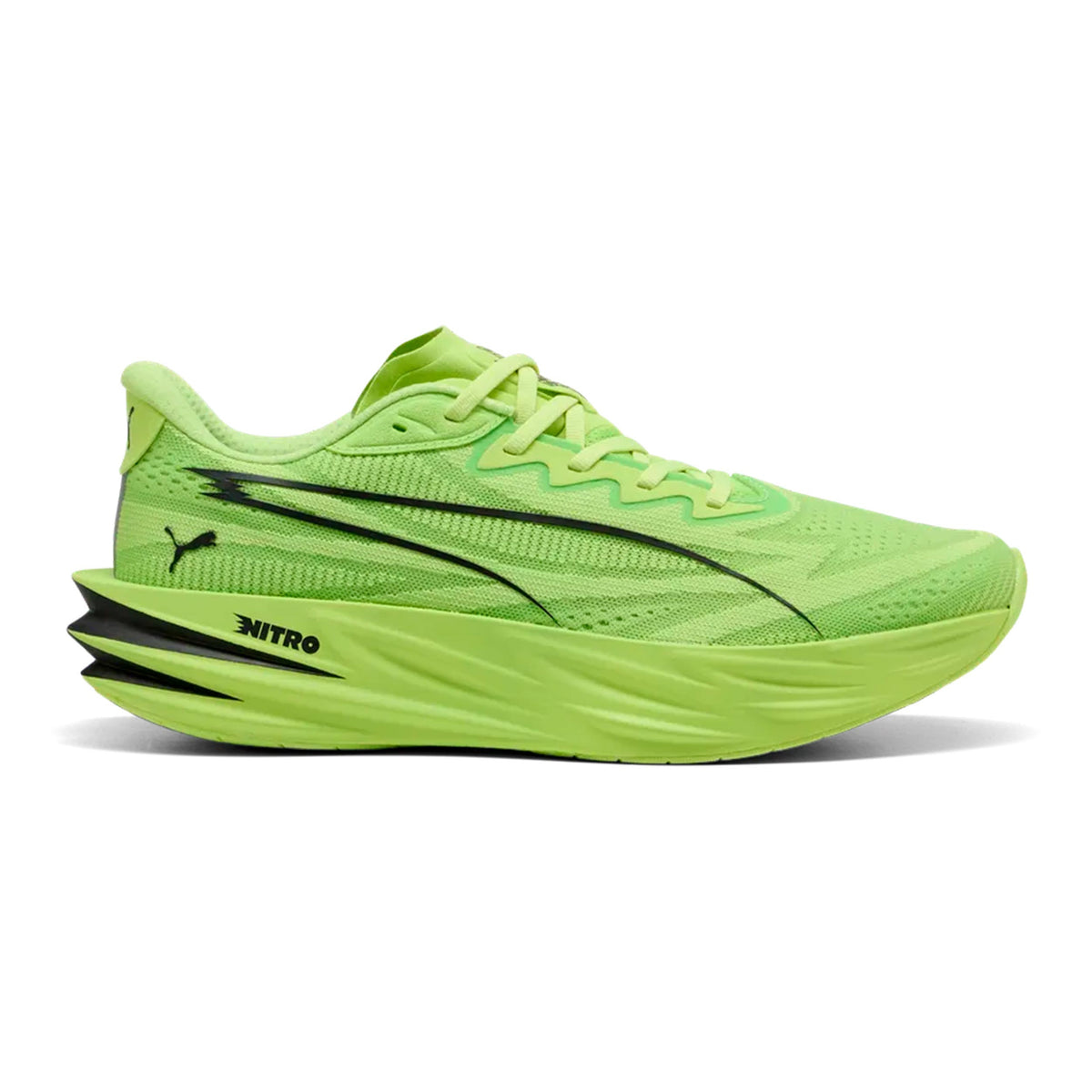 Puma Deviate Pure Nitro Neutrale schoen Heren - limoen, zwart