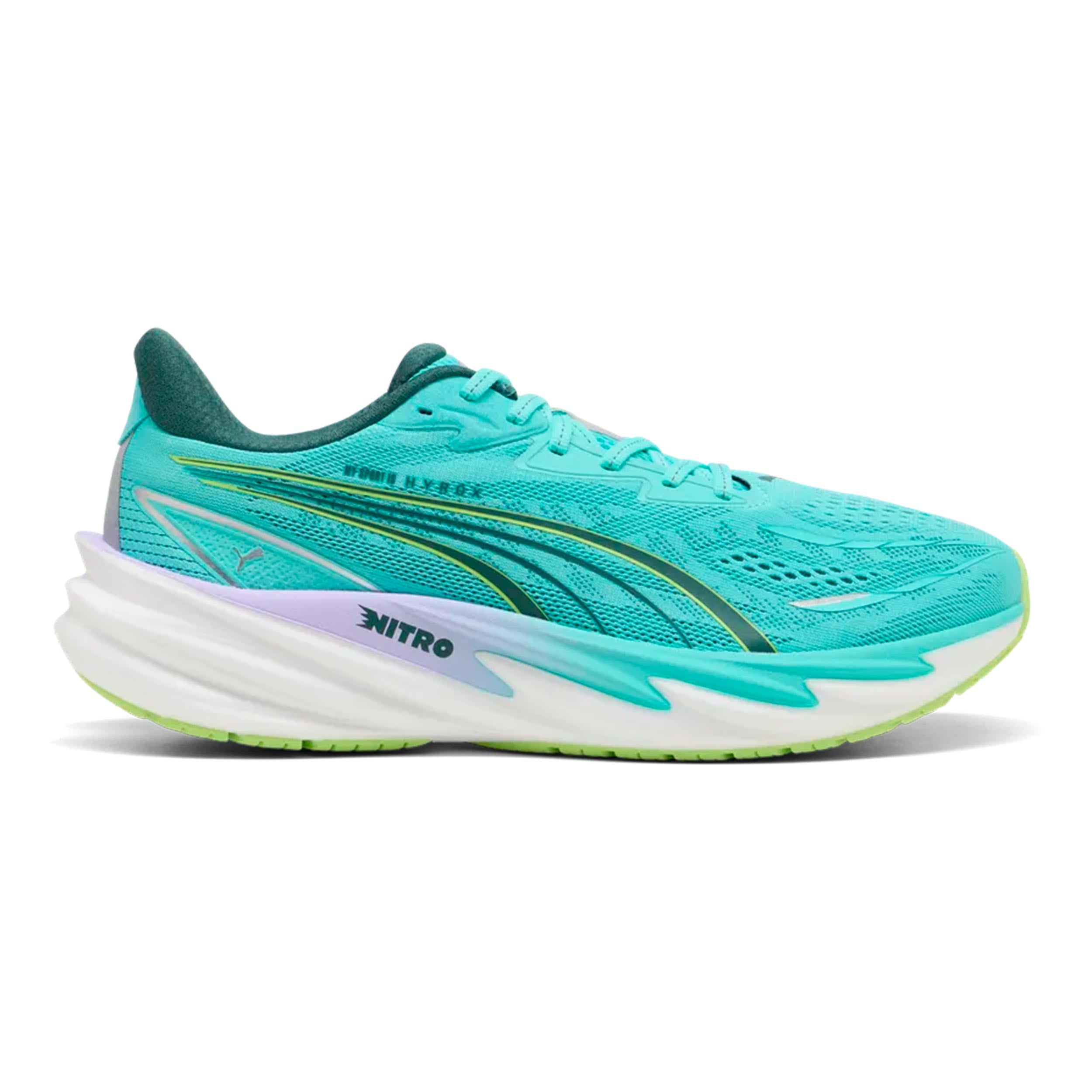 Puma Velocity Nitro 5 HYROX Neutrale schoen Heren - turkoois, mauve