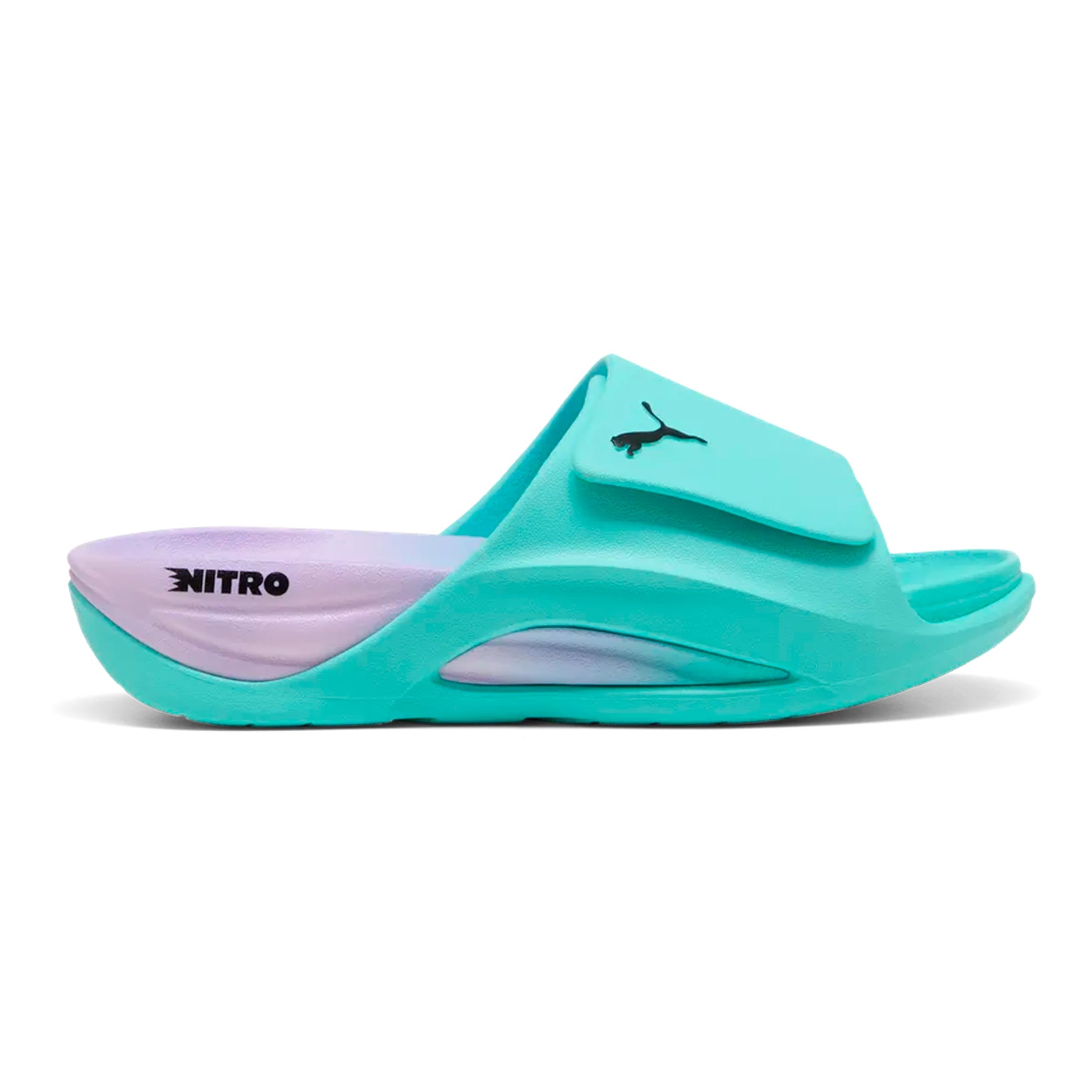 Puma Nitrocat Slide V HYROX Herstelschoenen Unisex - blauw, mint