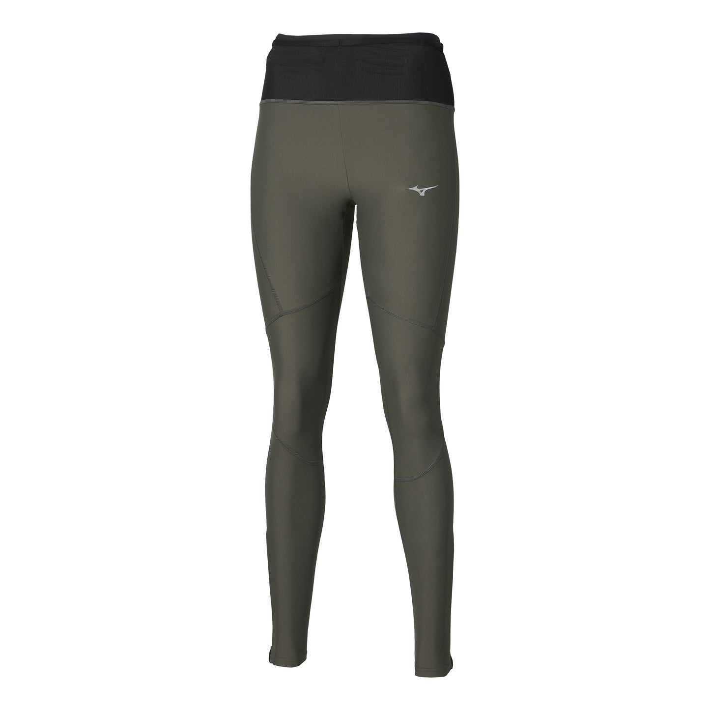 Mizuno Multi Pocket  Hardlooplegging Dames - olijf