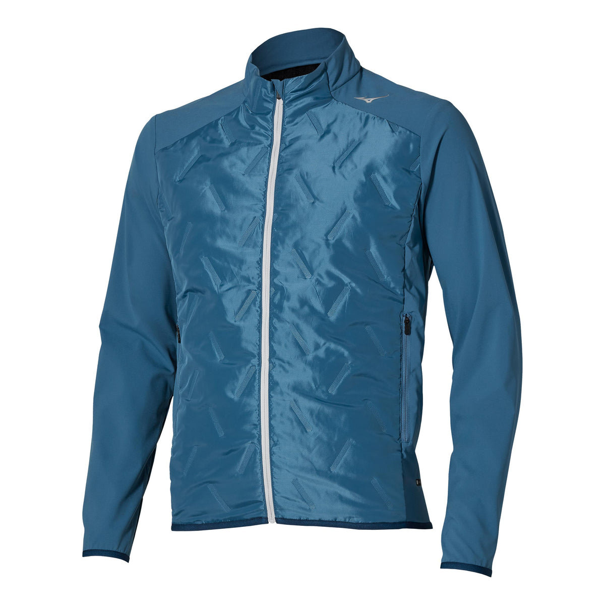 Mizuno Tech Techfill Breaththermo  Hardloopjas Heren - blauw