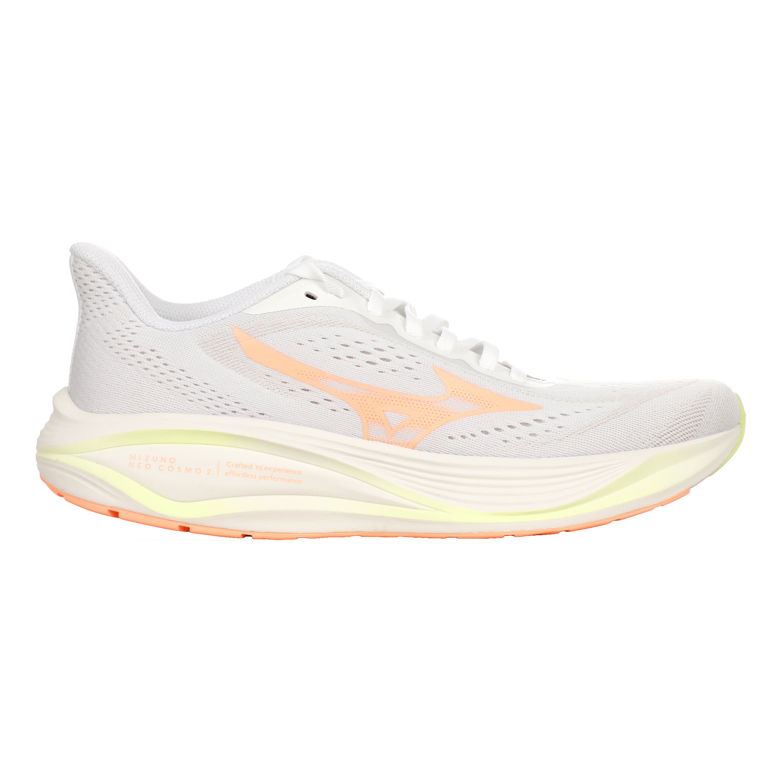 Mizuno Neo Cosmo 2  Neutrale schoen Dames - wit, koraal