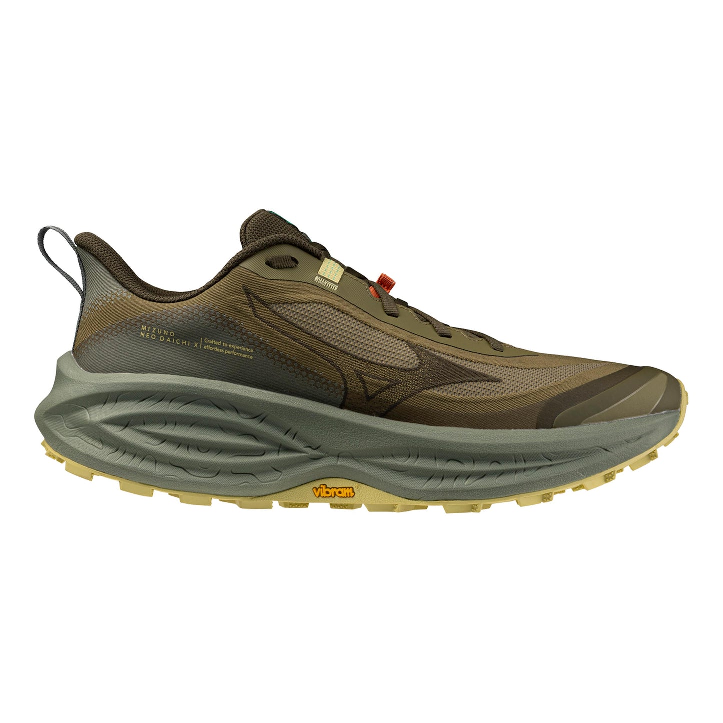Mizuno Neo Daichi 10  Trailschoen Heren - olijf, salie