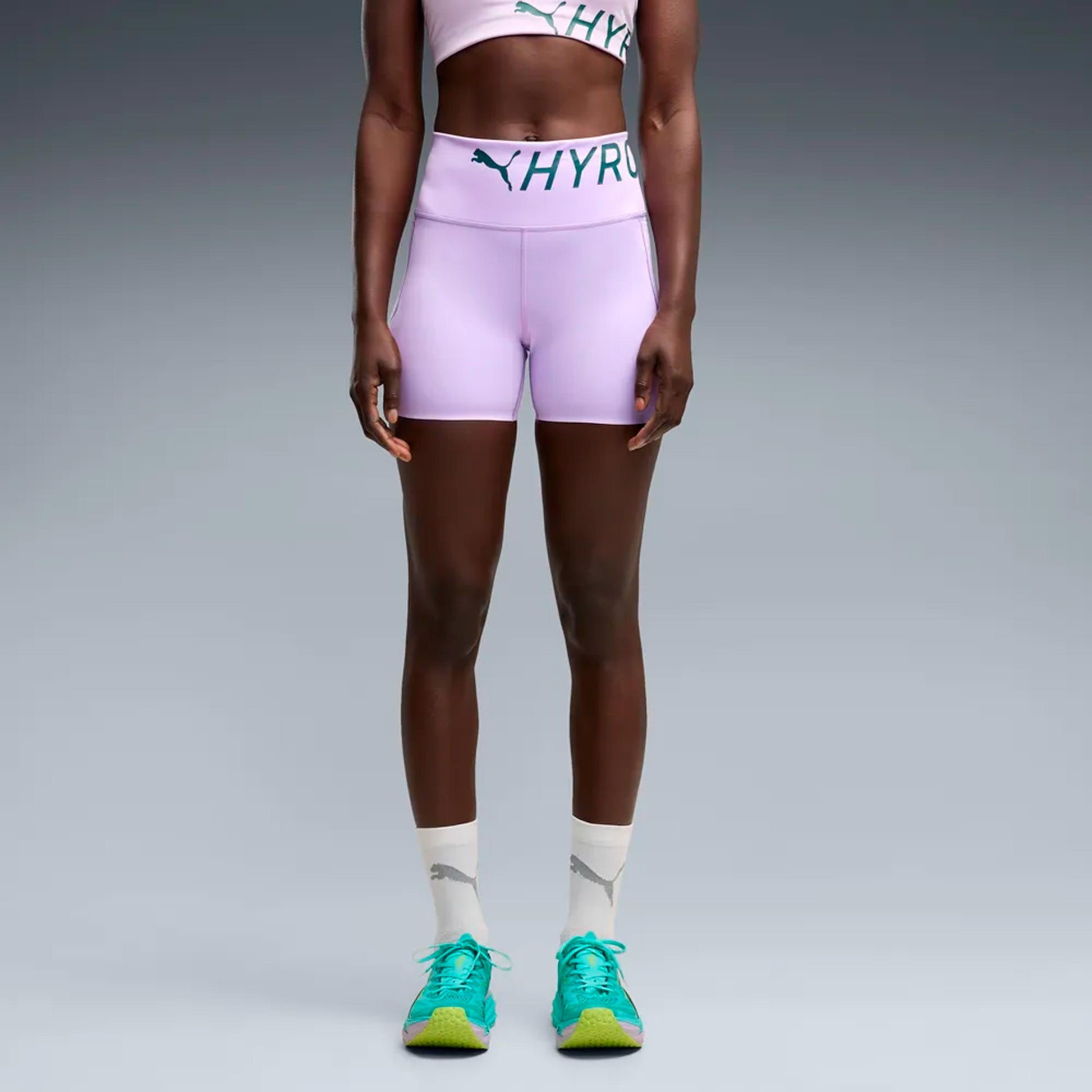 Puma HYROX PWRMODE 4in   Hardlooplegging Dames - mauve