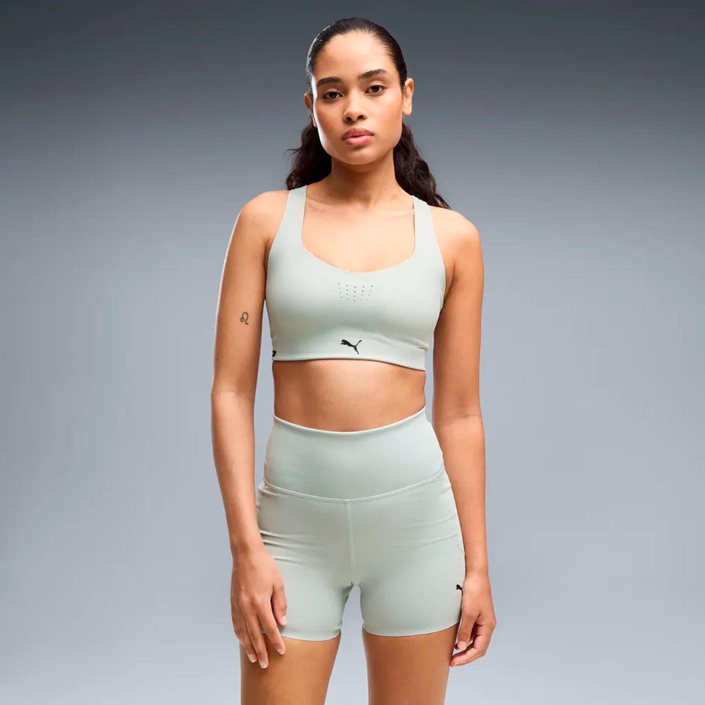 Puma PWRMODE  Sport-bh Dames - lichtgroen