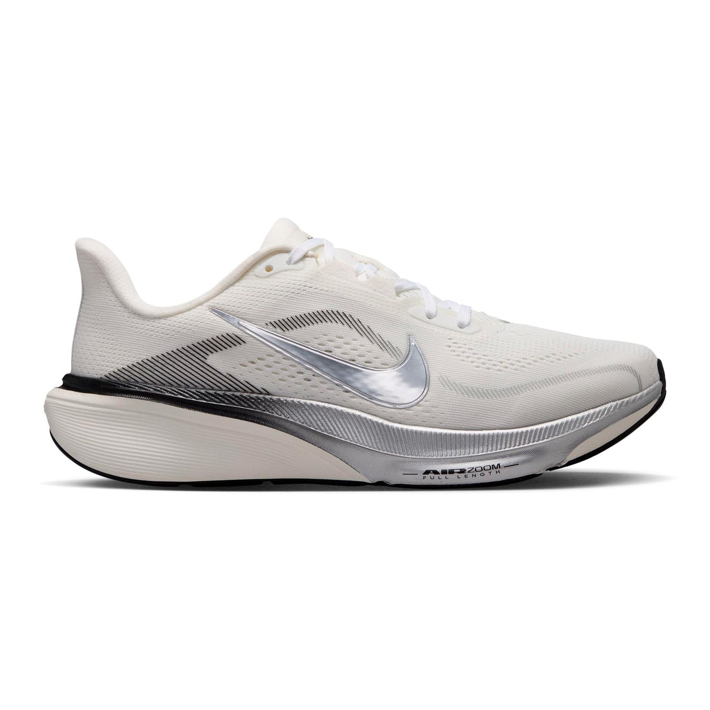 Nike Pegasus 42 Neutrale schoen Dames - wit, zilver