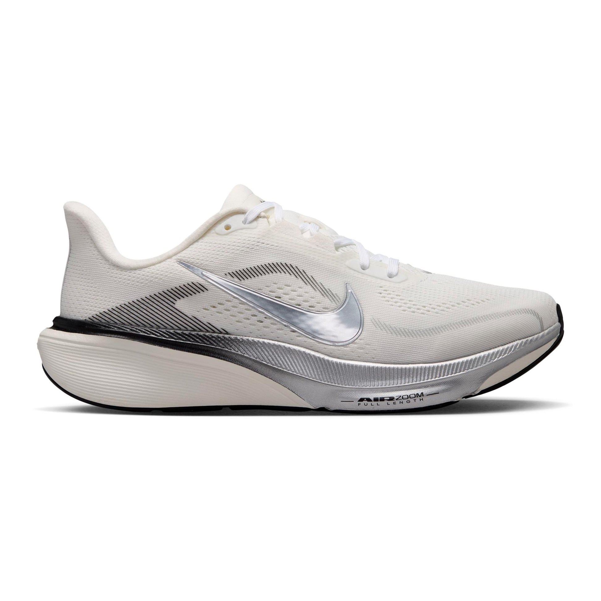 Nike Pegasus 42 Neutrale schoen Dames - wit, zilver