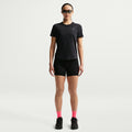 Swift  Hardloopshirt Dames - zwart, zilver
