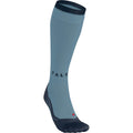 RU Compression Energy Light Compressie-sokken Heren - blauwgrijs