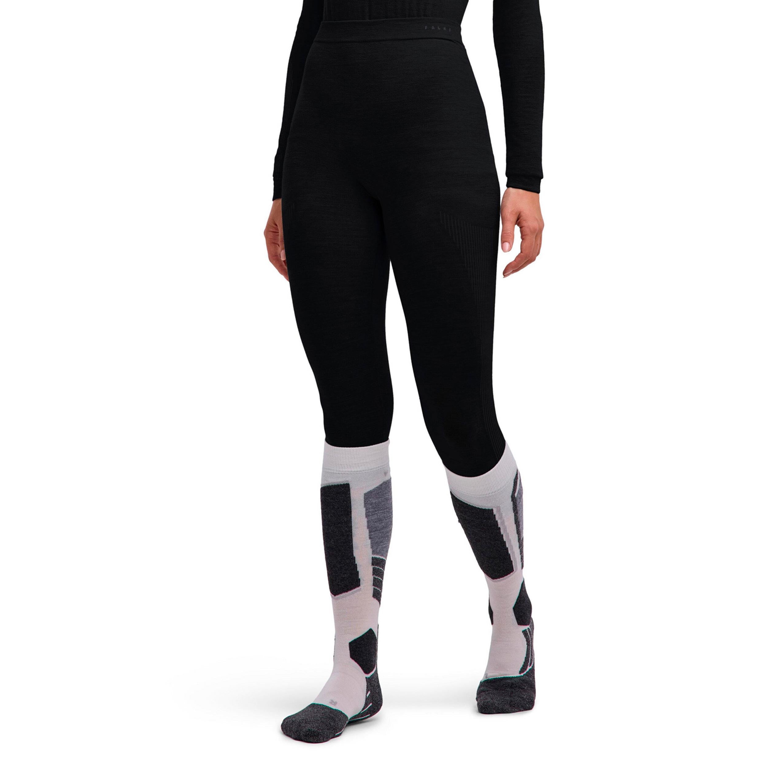 Falke Wool Tech Light 3/4  Tight Dames - zwart