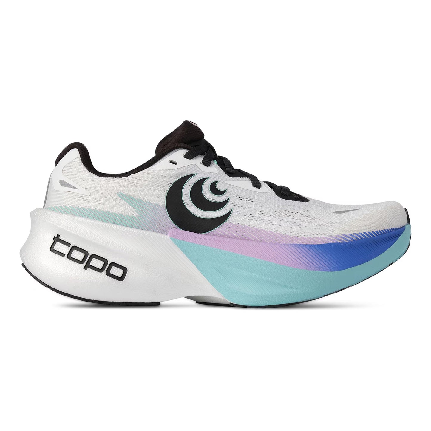 TOPO ATHLETIC Specter 3 Wedstrijdschoen Dames - wit, turkoois
