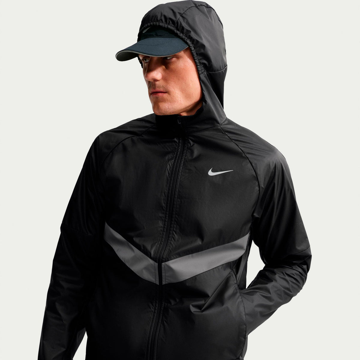 Nike Miler Therma-Fit  Hardloopjas Heren - zwart, zwart