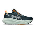 ASICS Hardloopschoenen ASICS Gel-Nimbus 27 TR Neutrale Schoen Heren-Petrolblauw,Mint