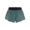 Pro Hypervent Split 2 Hardloopshorts Dames-Blauw