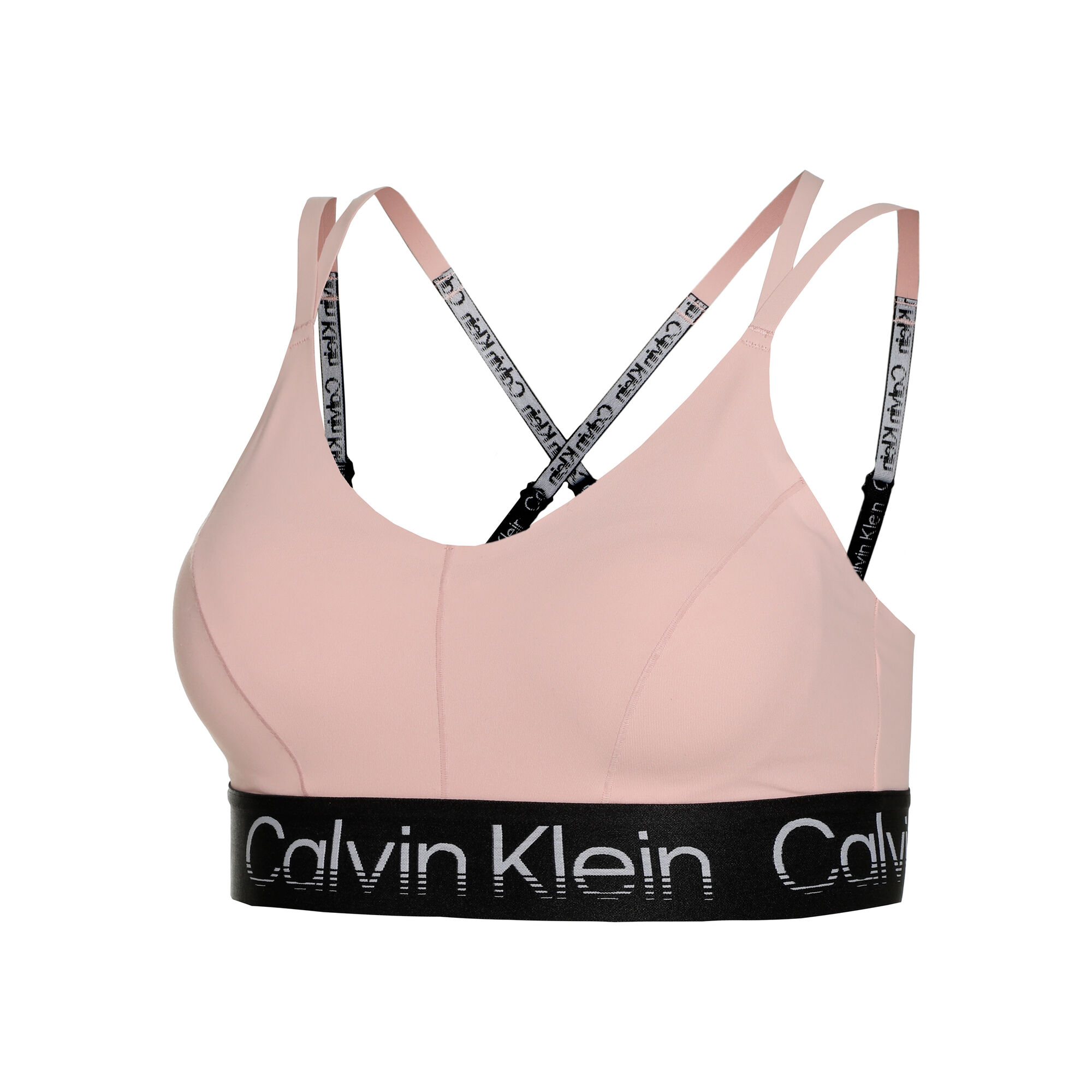 fles nood Minnaar Calvin Klein High Support Sport-bh Dames - Roze online kopen | Running Point