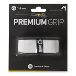 Tennis-Point Basisgrips Tennis-Point Premium Grip Verpakking 1 Stuk-Wit