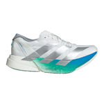 adidas Hardloopschoenen adidas Adizero Adios Pro 4 Wedstrijdschoen Dames-Wit,Blauw