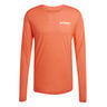 Terrex XPR Hardloopshirt Heren-Oranje,Zwart