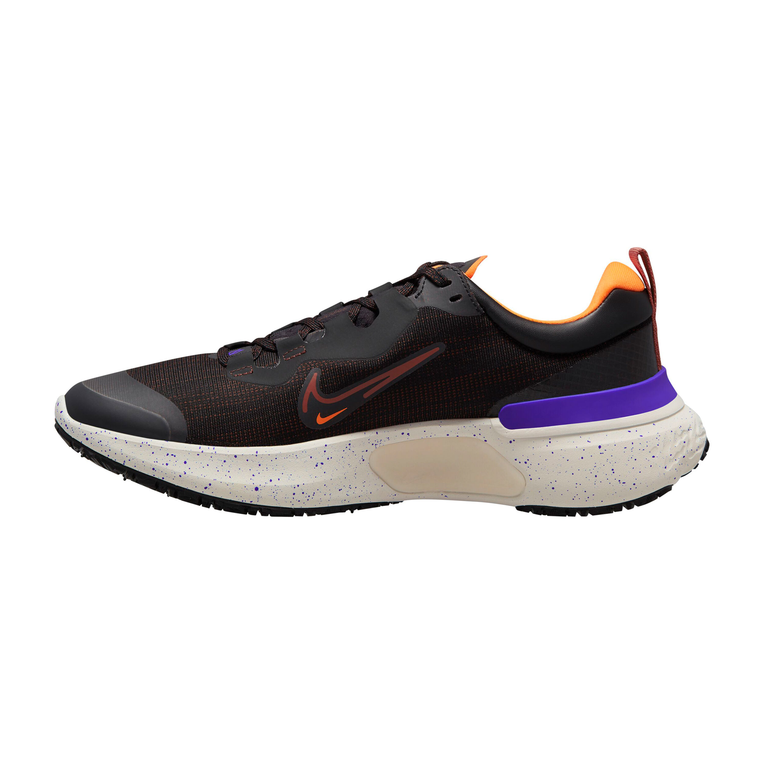 Nike React Miler 2 Shield Neutrale Schoen Heren Zwart Bruin online kopen Running Point NL