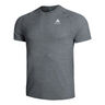 Crew Neck Essential Seamless Hardloopshirt Heren-Grijs