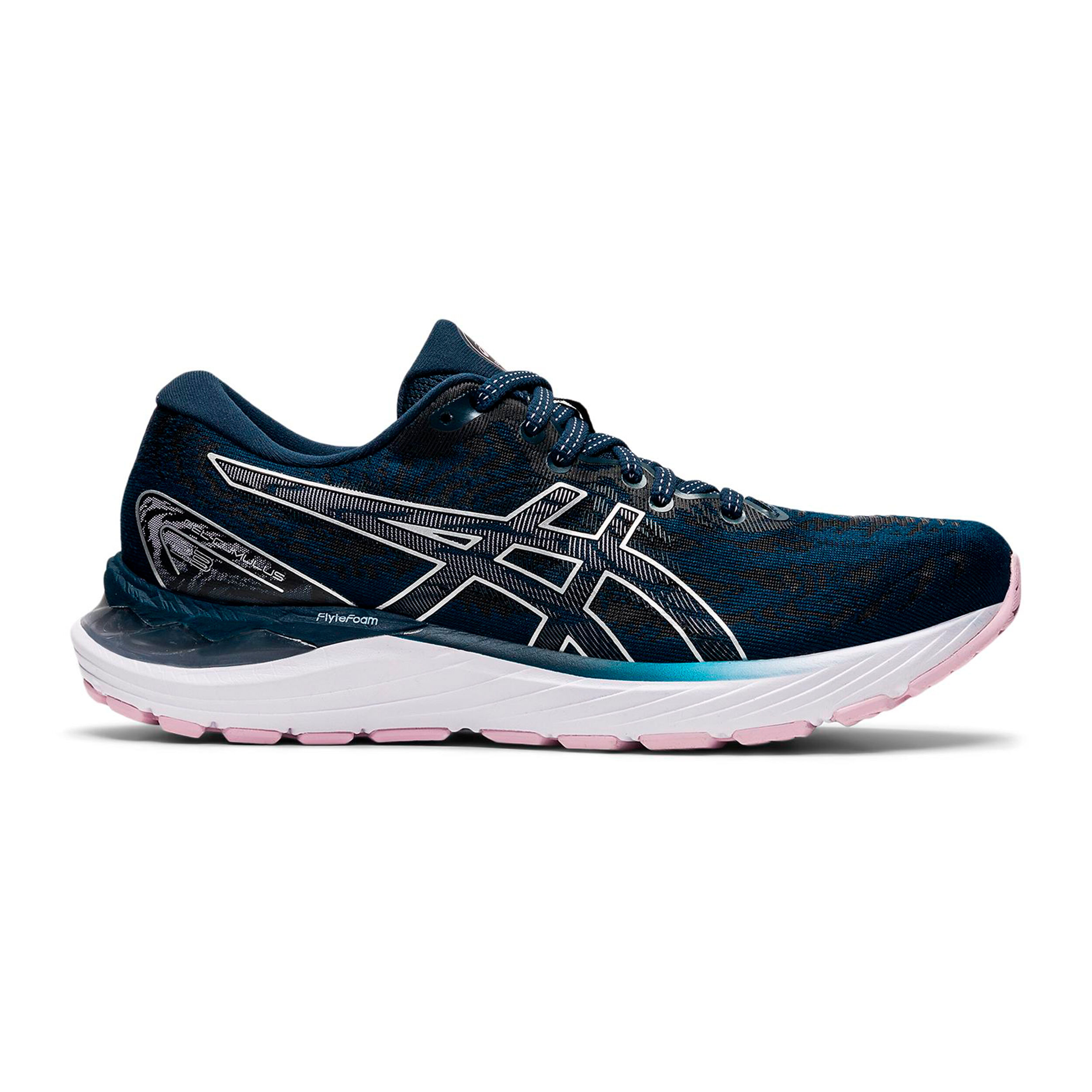 ASICS Gel Cumulus 23 Neutrale Schoen Dames Blauw Zilver online kopen Running Point NL