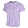Launch Jacquard Hardloopshirt Dames - transparant, 