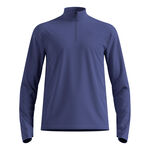 Odlo Kleding Odlo Essential Thermal Midlayer 1/2 Zip Hardloopshirt Heren-blauw