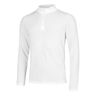 Seamless Stride 1/4 Zip Longsleeve Heren-Wit