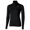 Core Impulse Half Zip Hardloopshirt Dames - zwart, 