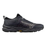 Mizuno Hardloopschoenen Mizuno Wave Daichi 8 GTX Trailschoen Dames-Zwart,Donkergrijs