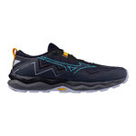 Mizuno Hardloopschoenen Mizuno Wave Daichi 9 GTX                   Trailschoen Heren-donkerblauw, blauw
