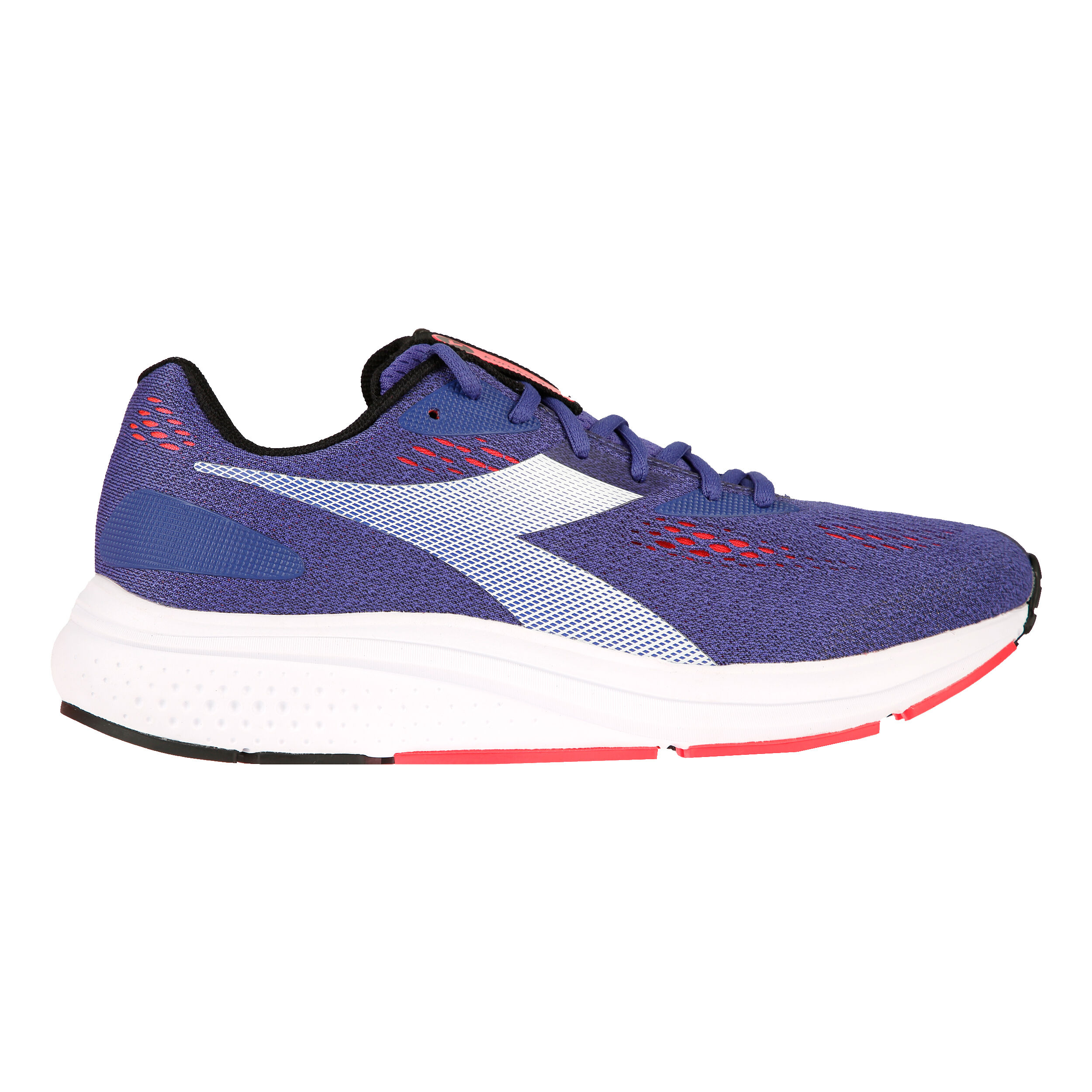 Diadora Kuruka 4 Neutrale Schoen Heren Donkerblauw Lichtrood