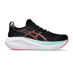 ASICS Hardloopschoenen ASICS Gel-Nimbus 27 Neutrale Schoen Heren-Zwart,Koraal