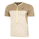 ASICS Kleding ASICS Fujitrail Hardloopshirt Heren - grijs, beige
