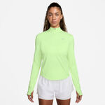 Nike Kleding Nike Swift UV Half-Zip Hardloopshirt Dames-Limoen