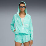 Puma Kleding Puma Velocity AOP Woven Hardloopjas Dames-Groen