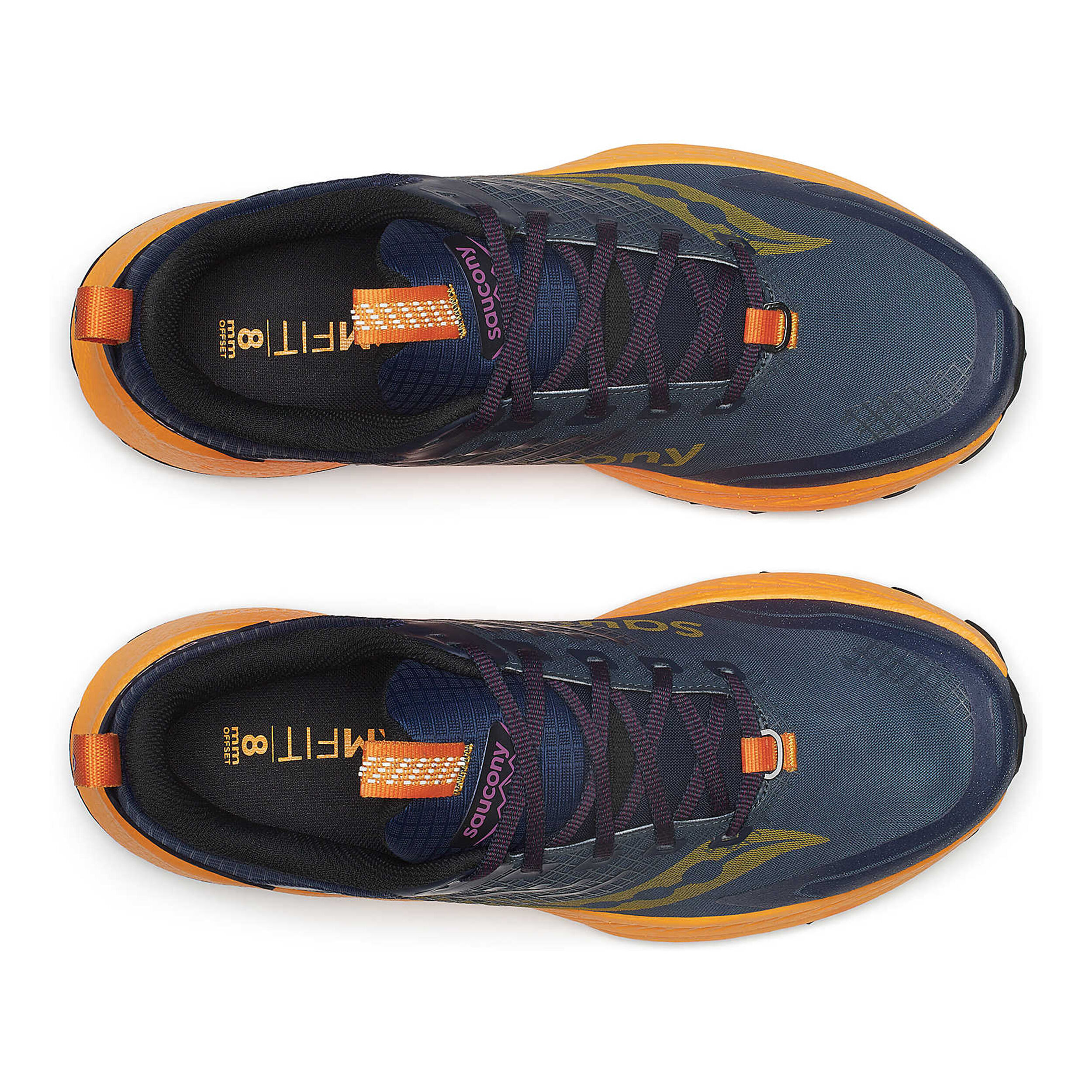 Saucony Ride TR2 GTX Trailschoen Heren Donkerblauw Oranje online kopen Running Point NL